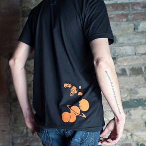 Our Chemical World model back print, Made in USA by PROGRESS Label