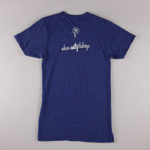 Support Community T-shirt back, American-made by PROGRESS Label