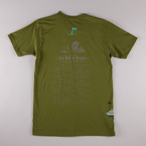 Education is Ammunition T-shirt, made in America by PROGRESS Label