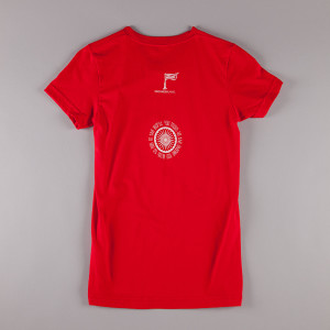 The Great Soul, Women's Gandhi T-shirt back by PROGRESS Label