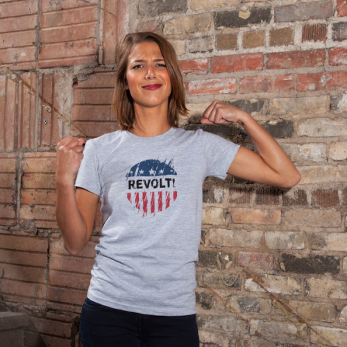 Revolt T-shirt by PROGRESS Label, American-made Goodness