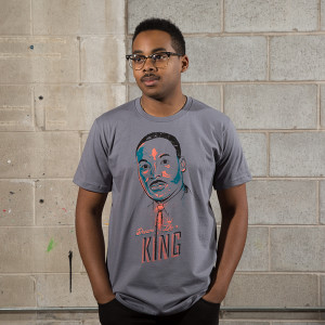 MLK Jr. T-shirt Dream Like a King by Progress
