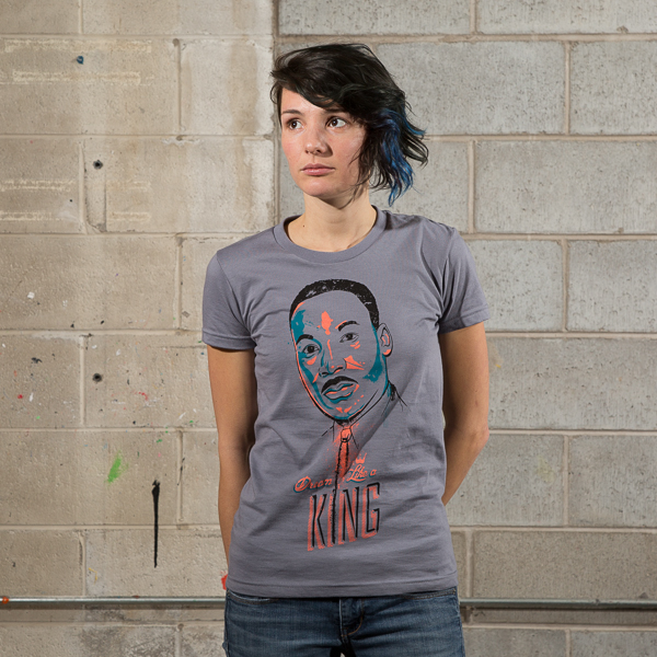 Dream Like a King MLK T-shirt by Progress Label