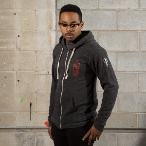 Pro Con Hoodie Front by Progress Label