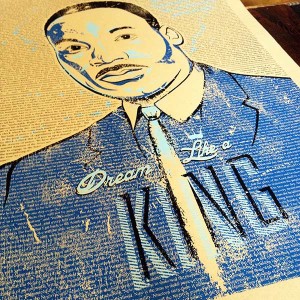 MLK I Have a Dream Poster by Progress Label